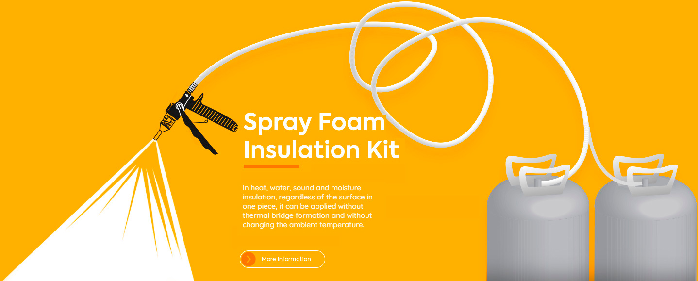 Spray Foam  Insulation Kit